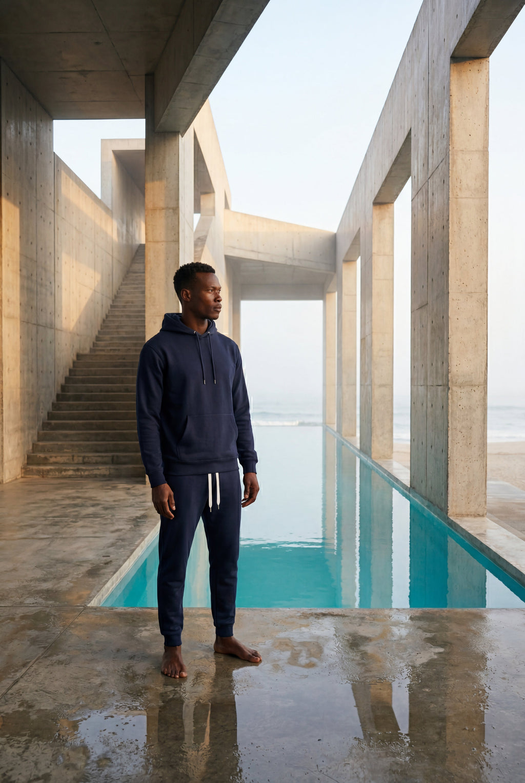 Liam | Men's Relaxed Pullover Hoodie and Jogger Set