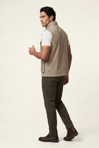 Liam | Multi-pocket Stand Collar Utility Vest