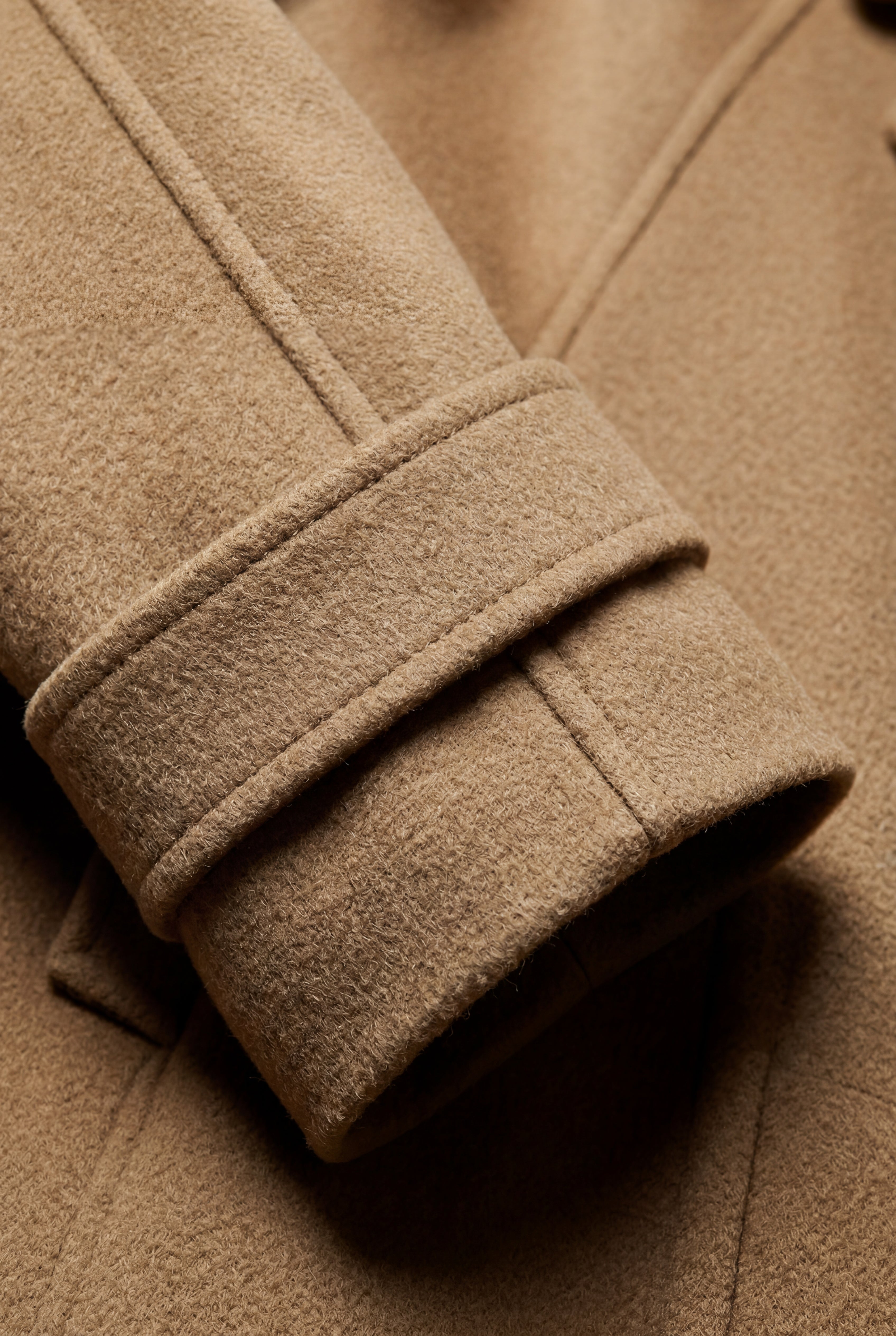 Notched Lapel Full-length Tailored Coat | Senna