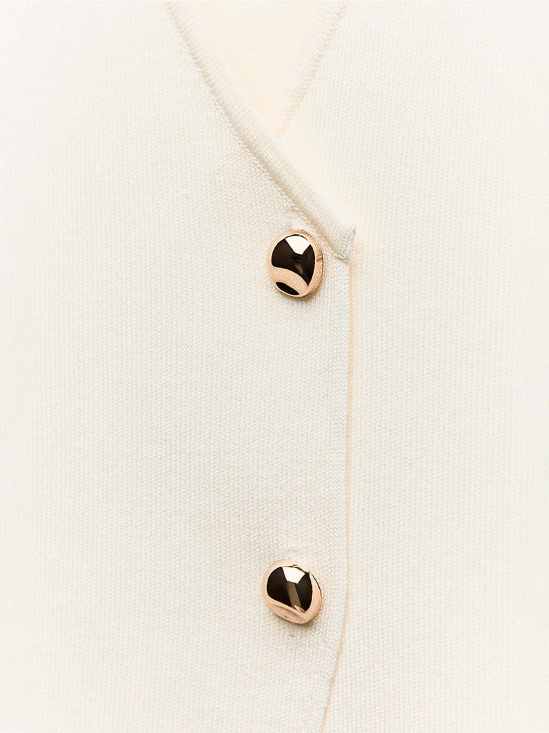 Isabelle| Elegant Asymmetrical Vest Top
