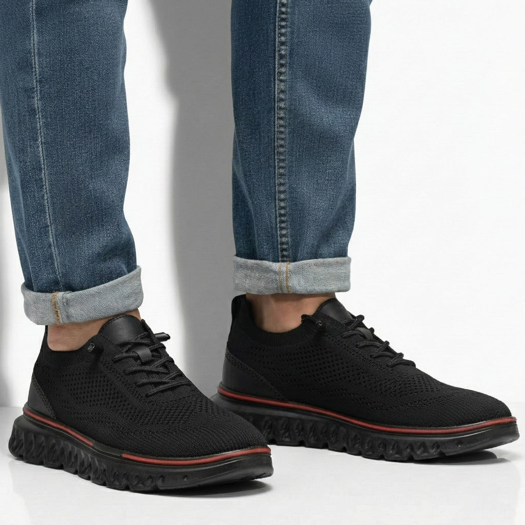 Liam | Chunky Sole Lace-up Low-top Sneakers