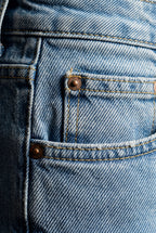 Liam | Light Blue High-rise Wide Leg Jeans with Relaxed Fit
