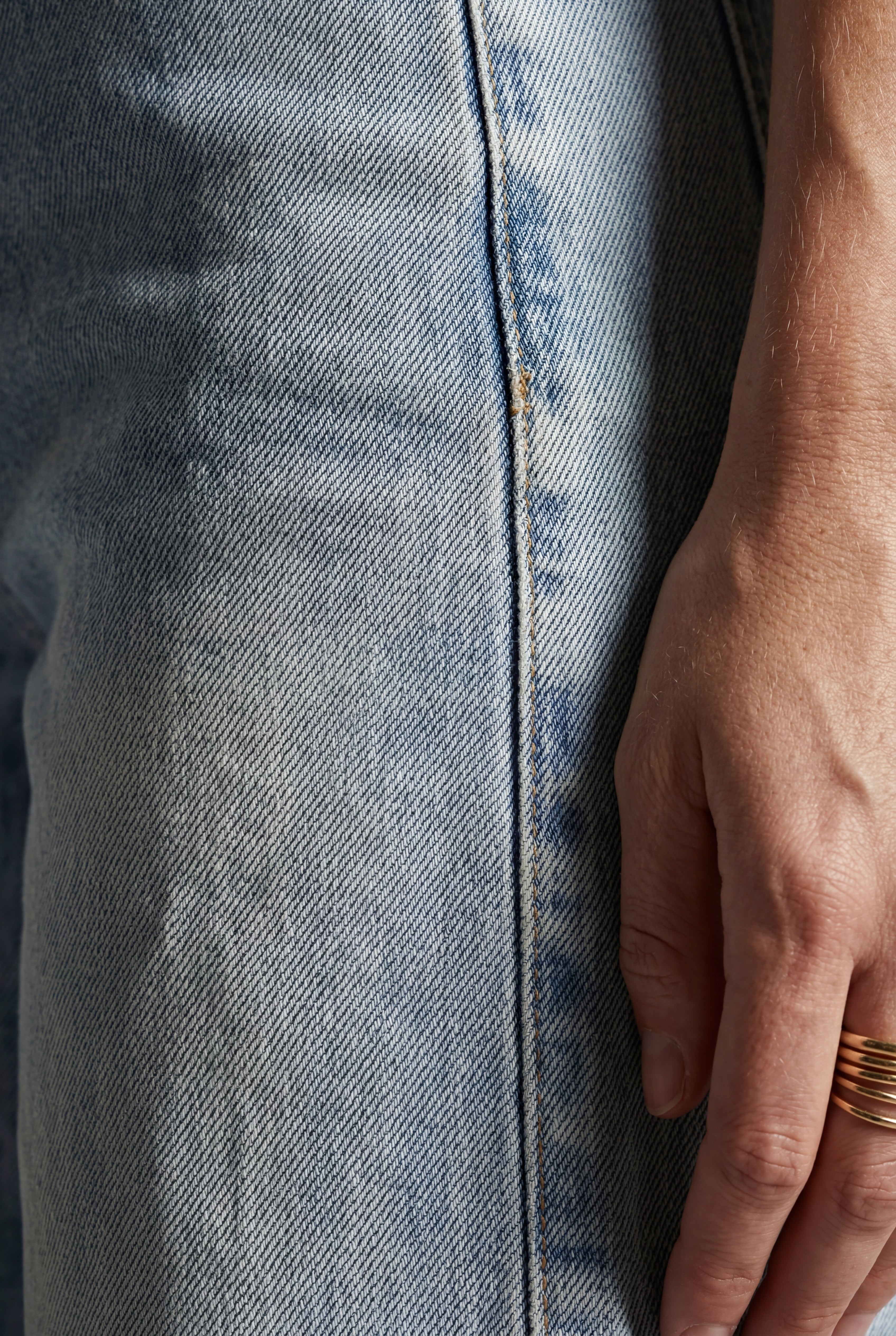 Lia | Light Blue High-waisted Wide Leg Jeans