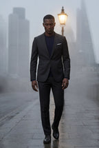 Liam | Modern Fit Tailored Two Piece Suit with Notch Lapel Jacket