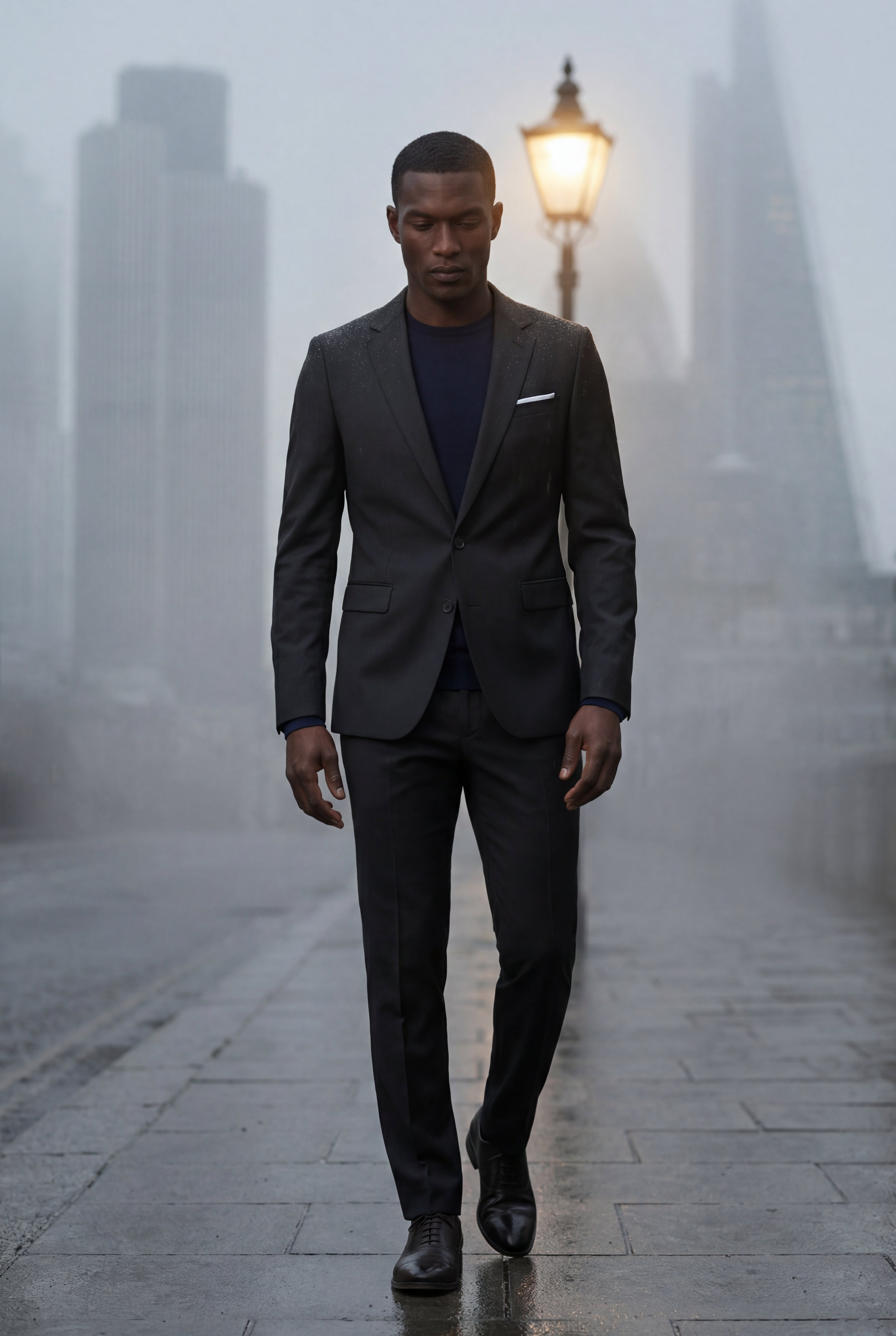 Liam | Modern Fit Tailored Two Piece Suit with Notch Lapel Jacket