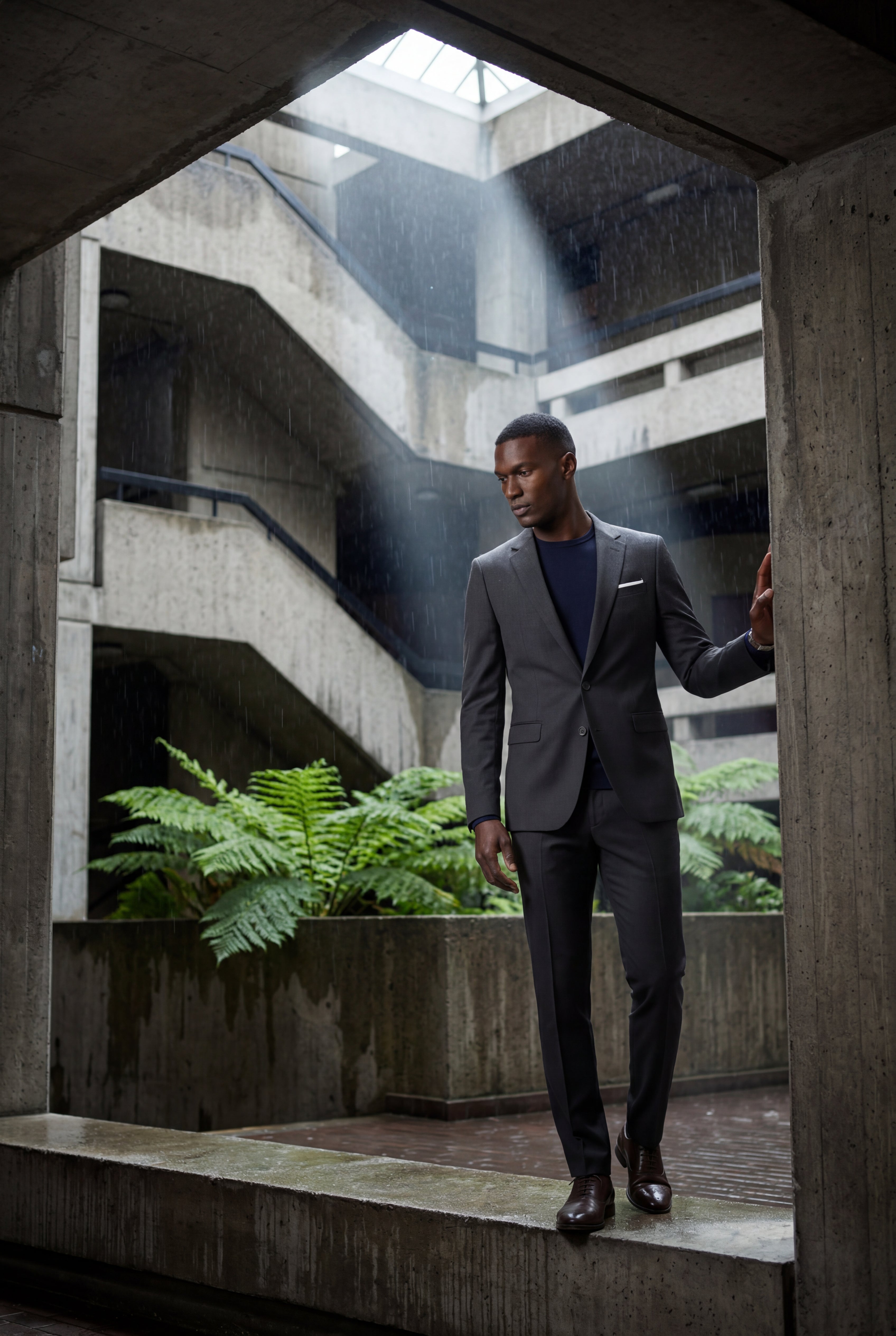 Liam | Modern Fit Tailored Two Piece Suit with Notch Lapel Jacket