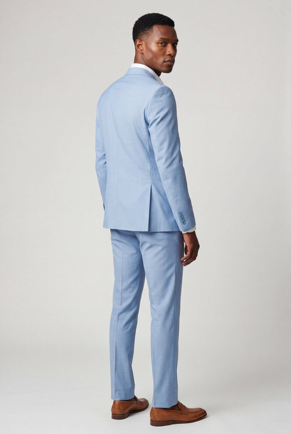 Liam | Modern Fit Tailored Two Piece Suit with Notch Lapel Jacket