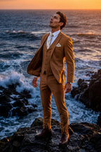 Liam | Slim Fit Three Piece Wedding Suit with Vest