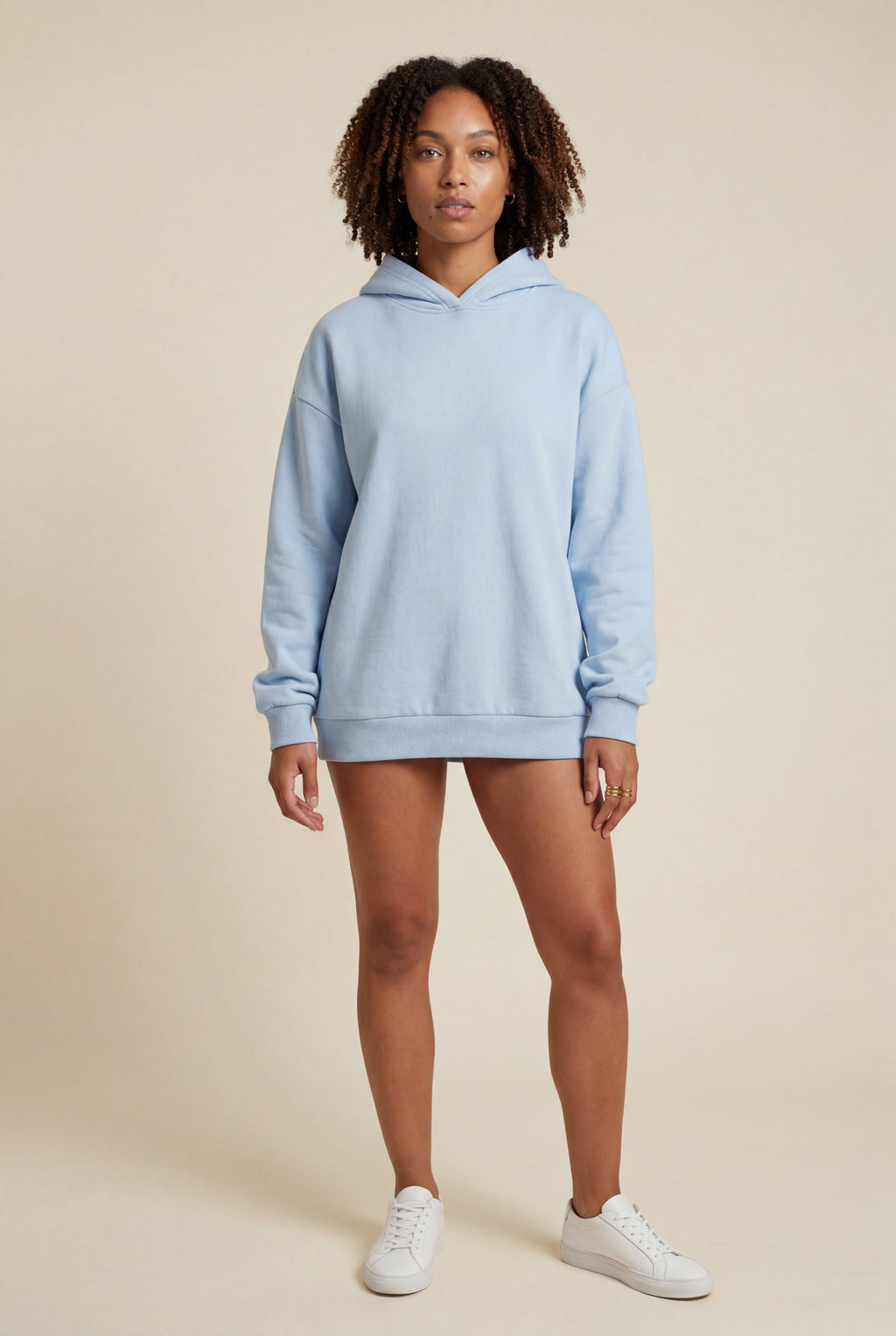 Lia | Women's Bold Back Print Loose Fit Hoodie