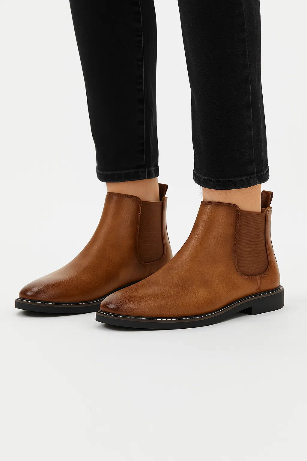Kian | Classic Chelsea Boots with Elastic Panels
