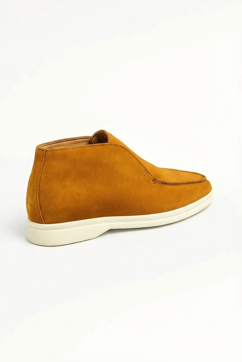 Liam | Mid-top Slip-on Loafer with Moccasin Stitching