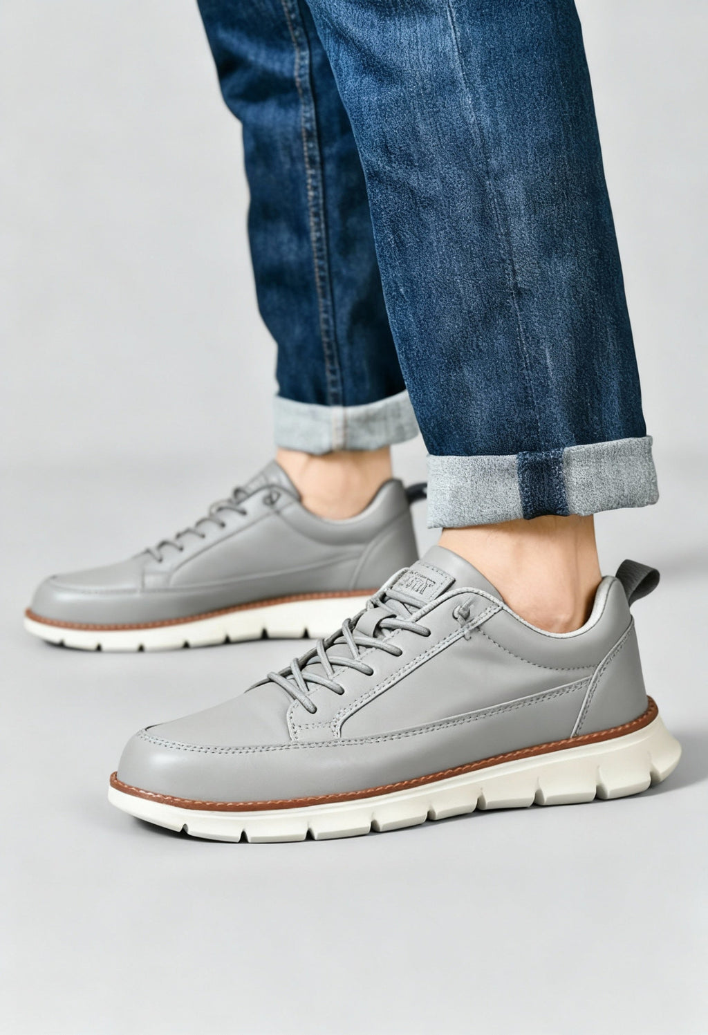 Liam | Chunky Sole Lace-up Casual Sneakers