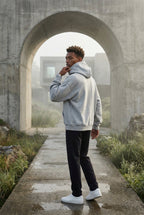 Liam | Relaxed Fit Pullover Hoodie with Kangaroo Pocket