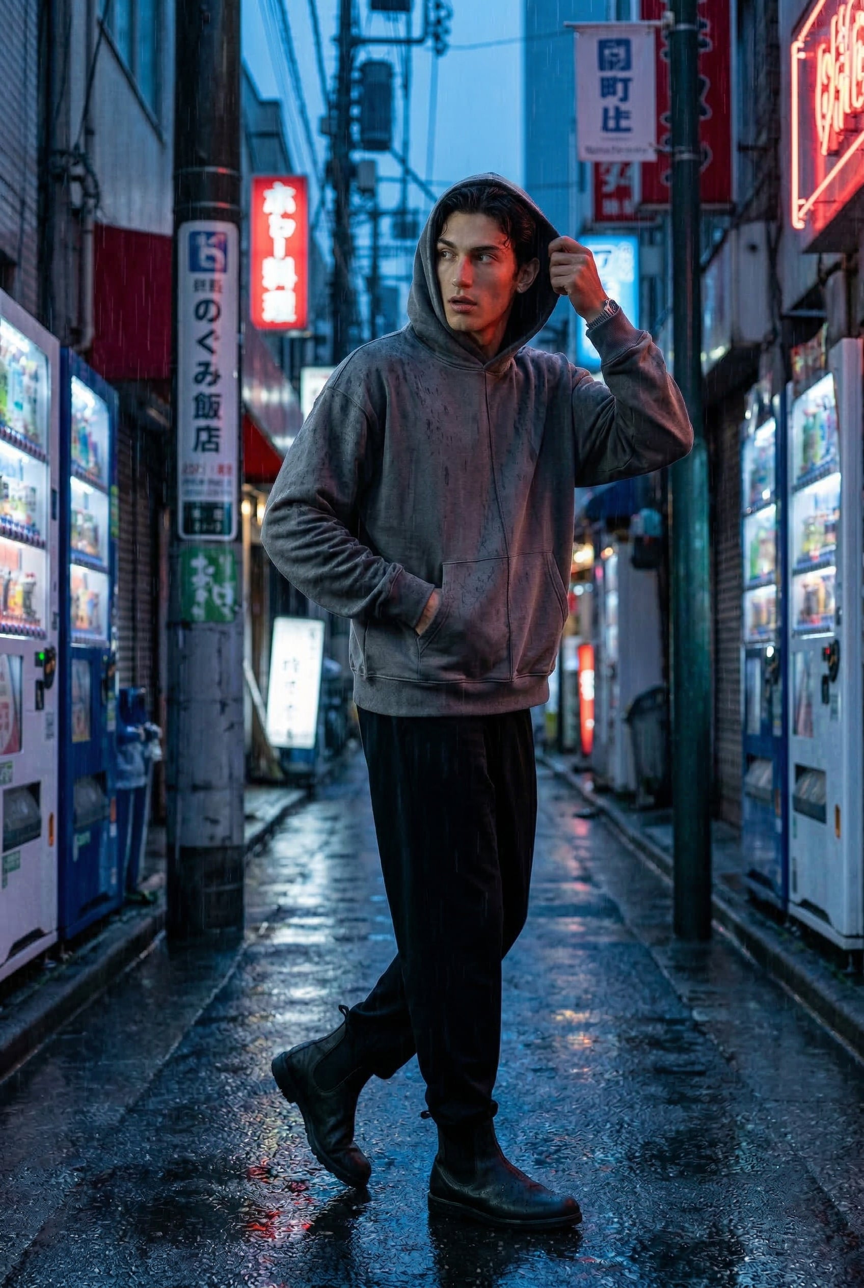 Liam | Relaxed Fit Pullover Hoodie with Kangaroo Pocket