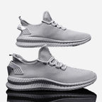 Women's Breathable Chunky Sole Lightweight Lace-Up Sneakers | Elcevi