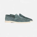Liam | Contrast Sole Slip-on Penny Loafers