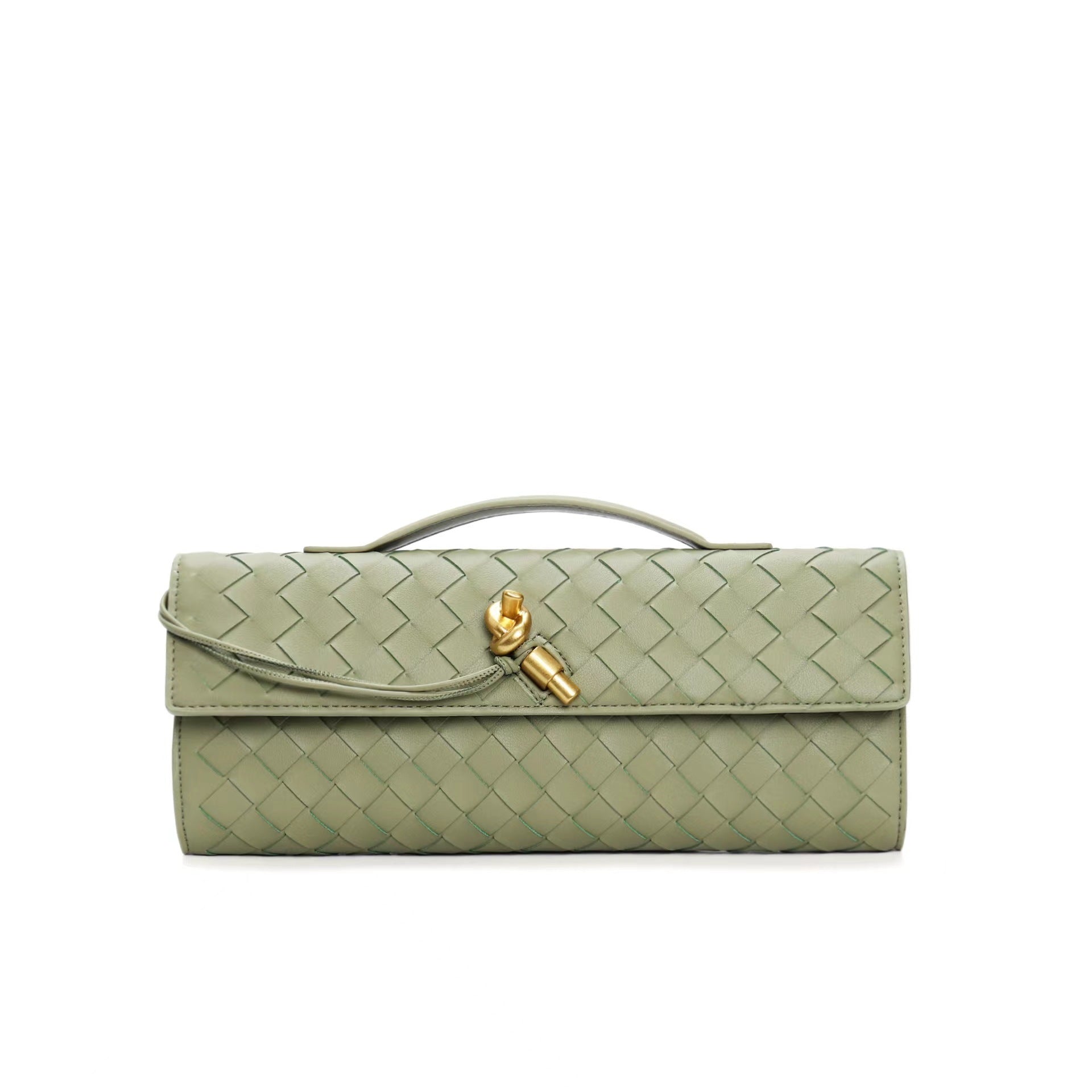 Lieke | Metallic Structured Clutch Shoulder Bag