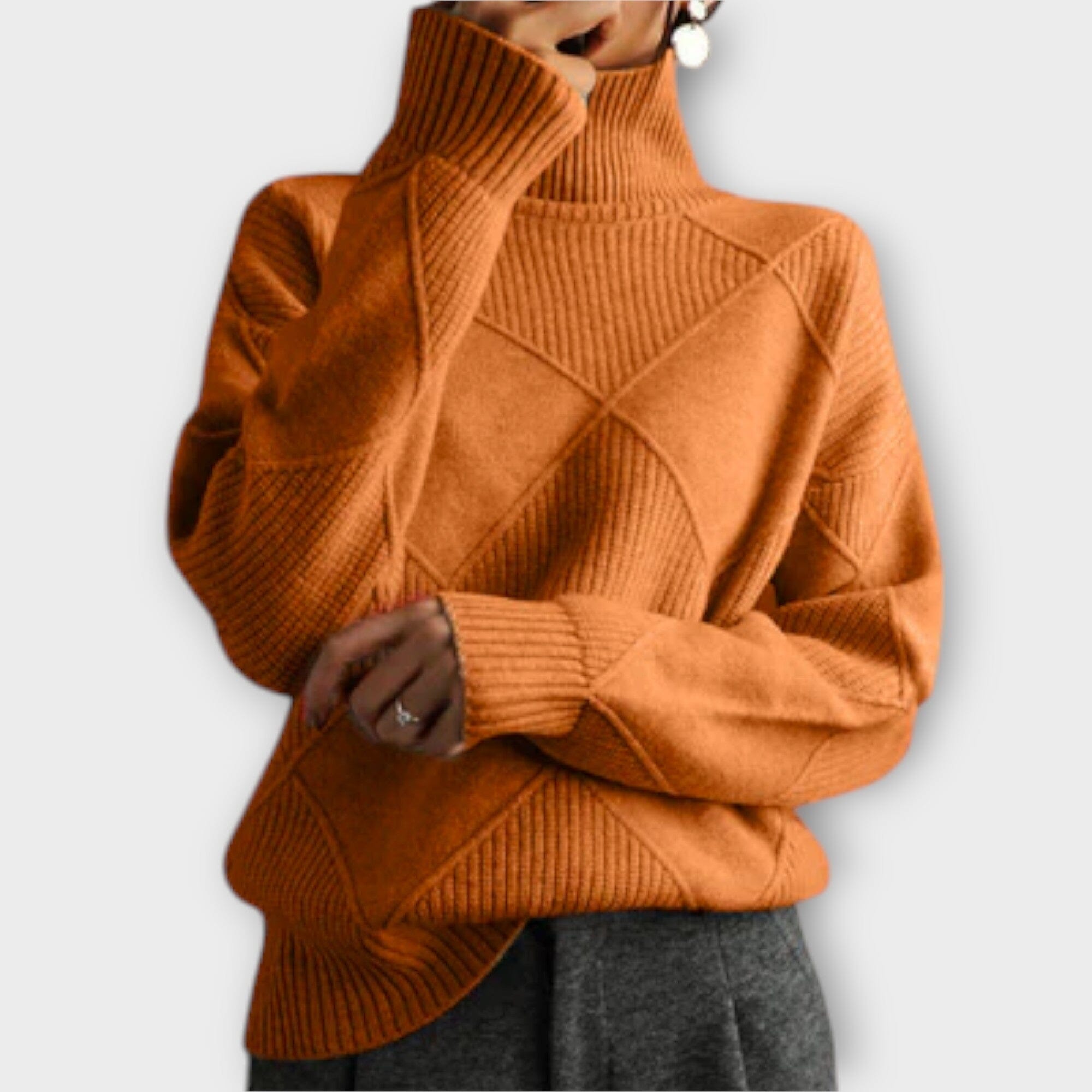 Melania - Cozy Turtleneck Sweater