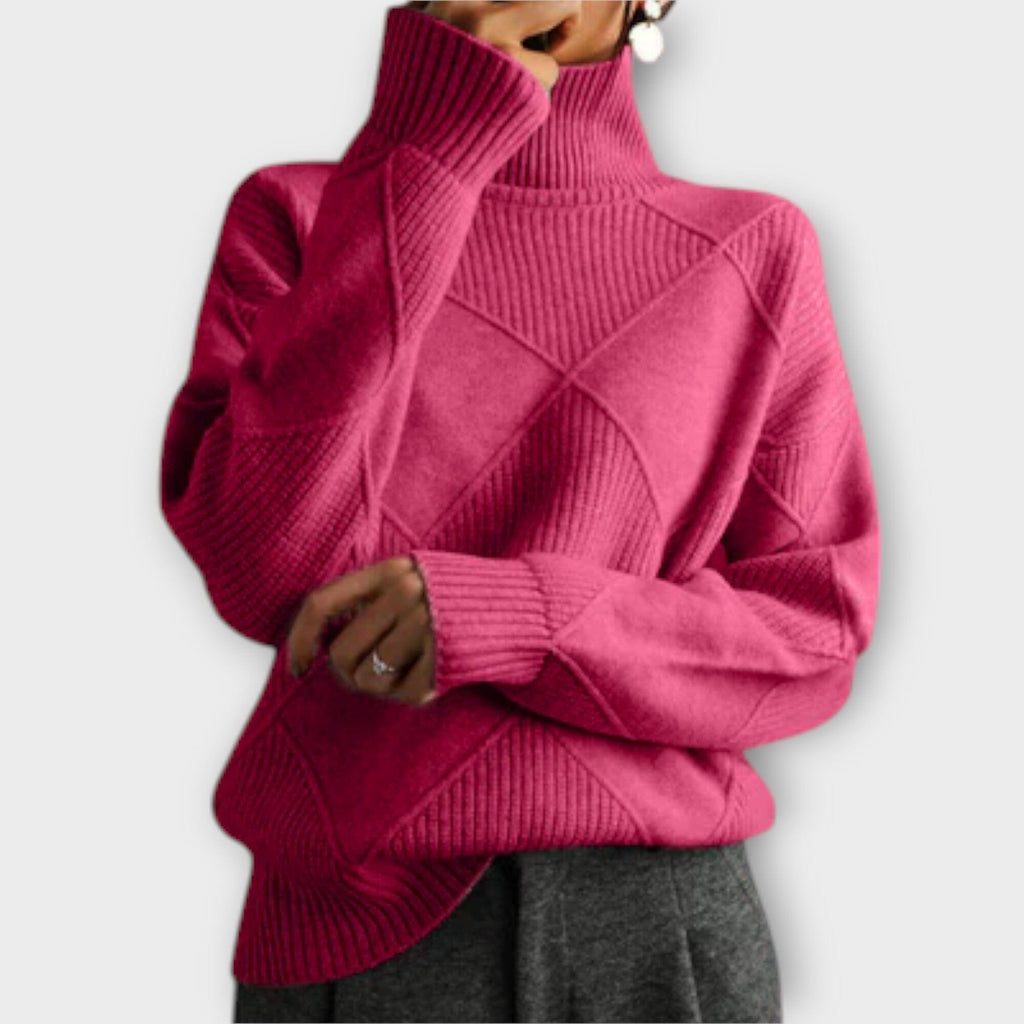 Melania - Cozy Turtleneck Sweater