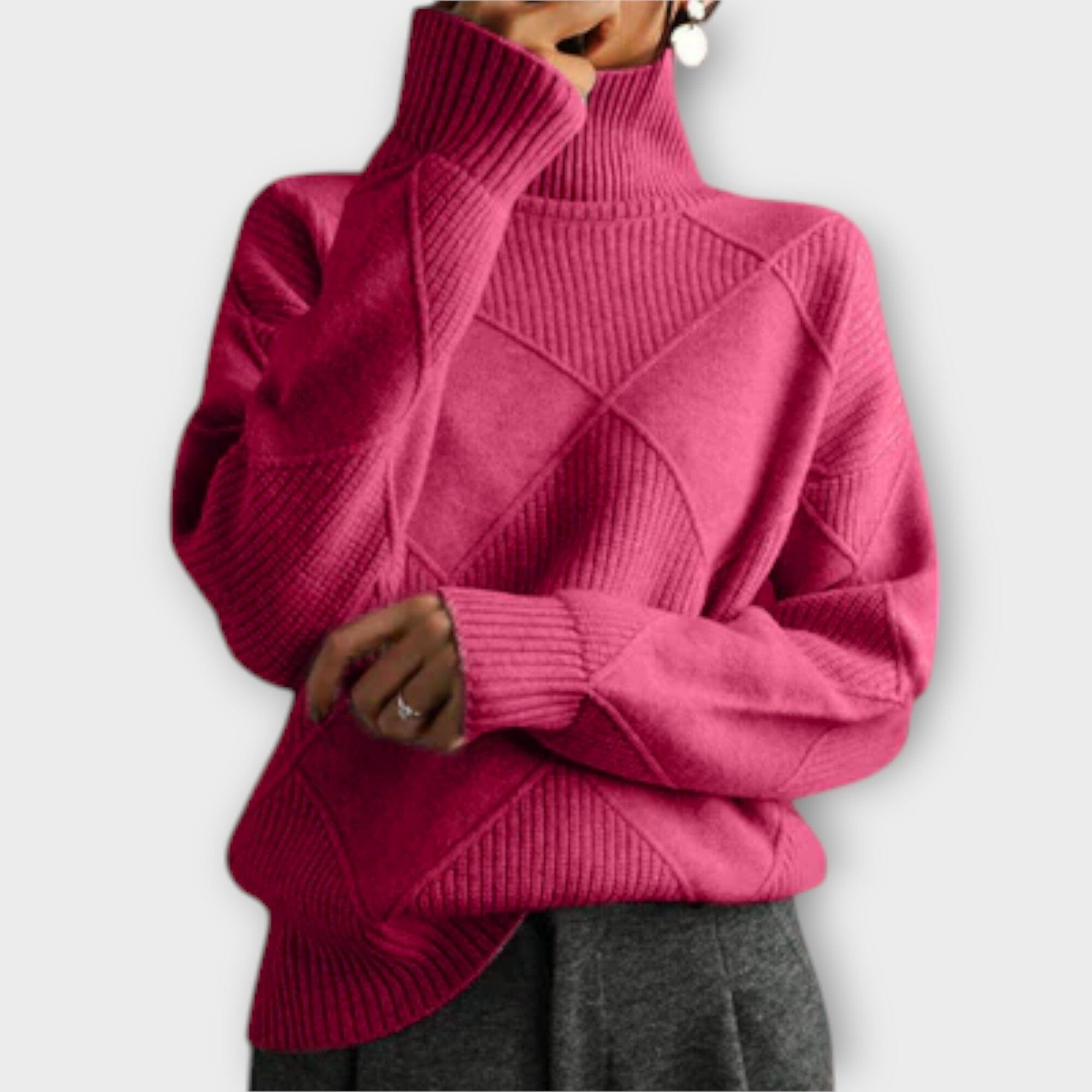 Melania - Cozy Turtleneck Sweater