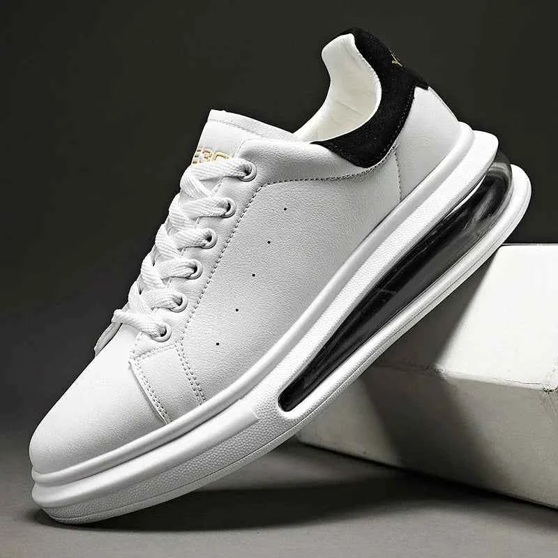 Liam | Chunky Air-cushion Low Top Platform Sneakers