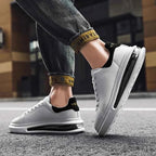 Liam | Chunky Air-cushion Low Top Platform Sneakers