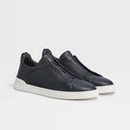 Liam | Textured Slip-on Low Top Sneakers