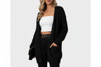 Nandine - Casual Knit Cardigan with Pockets