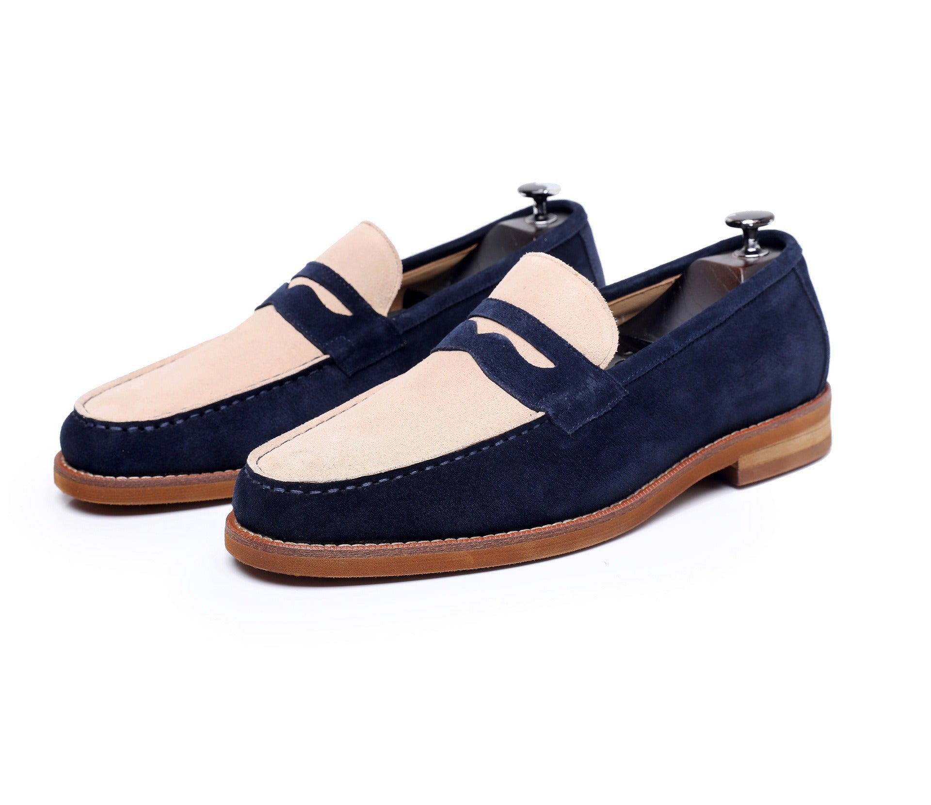 Liam | Finish Classic Penny Loafers with Almond Toe
