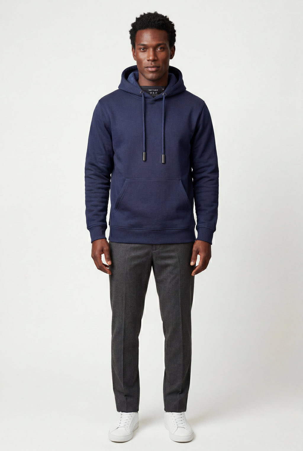 Liam | Lined Regular Fit Pullover Pocket Hoodie