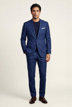 Liam | Modern Fit Tailored Two Piece Suit with Notch Lapel Jacket