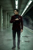 Liam | Single Button Slim Fit Tailored Blazer