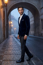 Liam | Single Button Slim Fit Tailored Blazer