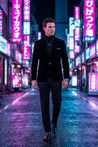 Liam | Single Button Slim Fit Tailored Blazer