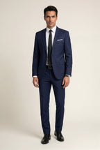 Liam | Slim Fit Two-piece Business Suit with Notched Lapel