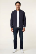 Liam | Slim Fit Zip-front Stand Collar Casual Jacket