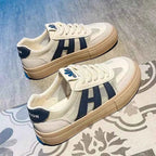 Lia | Women's Chunky Platform Retro-Inspired Lace-Up Sneakers