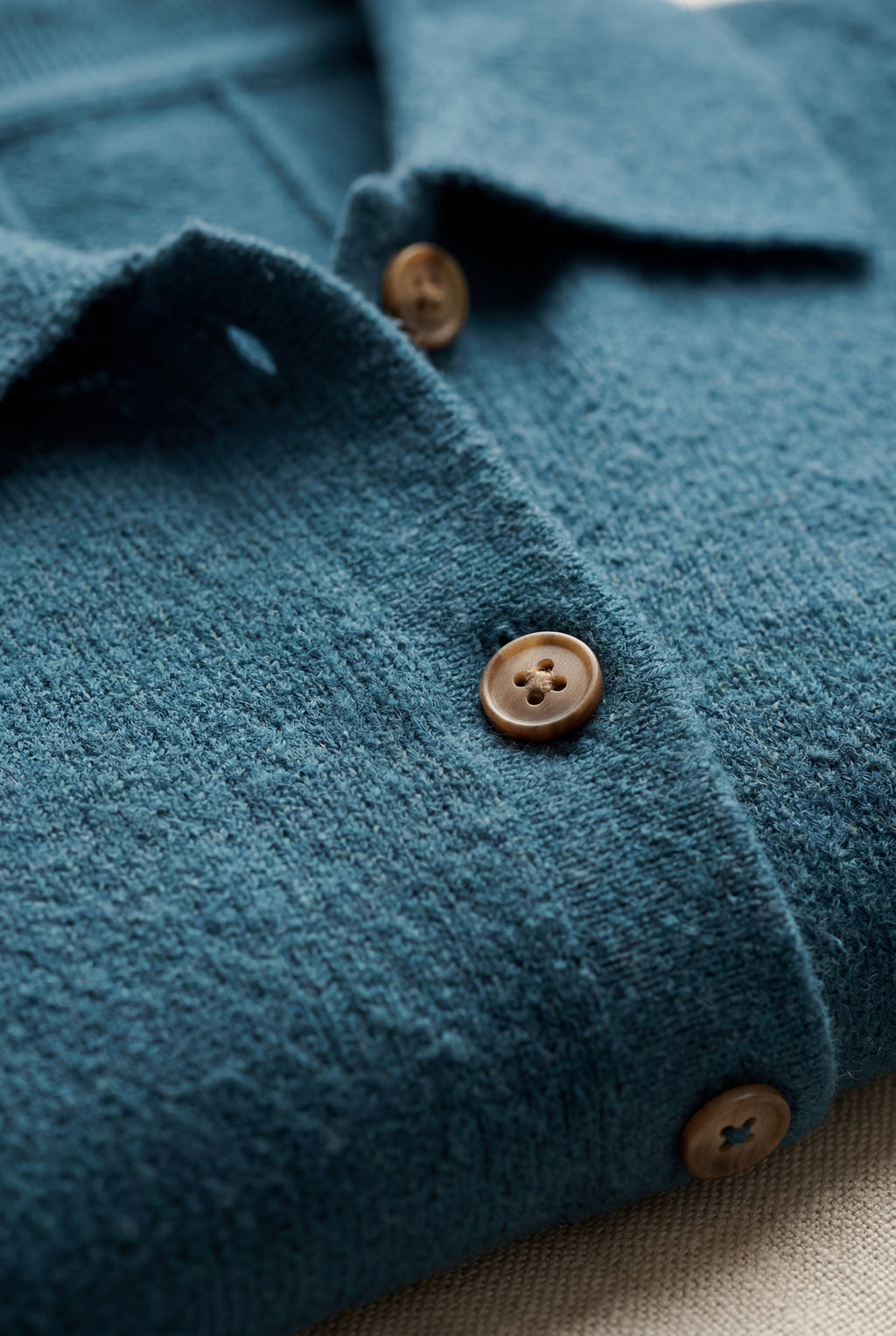 Women's Classic Collared Button-Down Cardigan Sweater | Senna