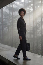 Women's Classic Collared Button-Down Cardigan Sweater | Senna