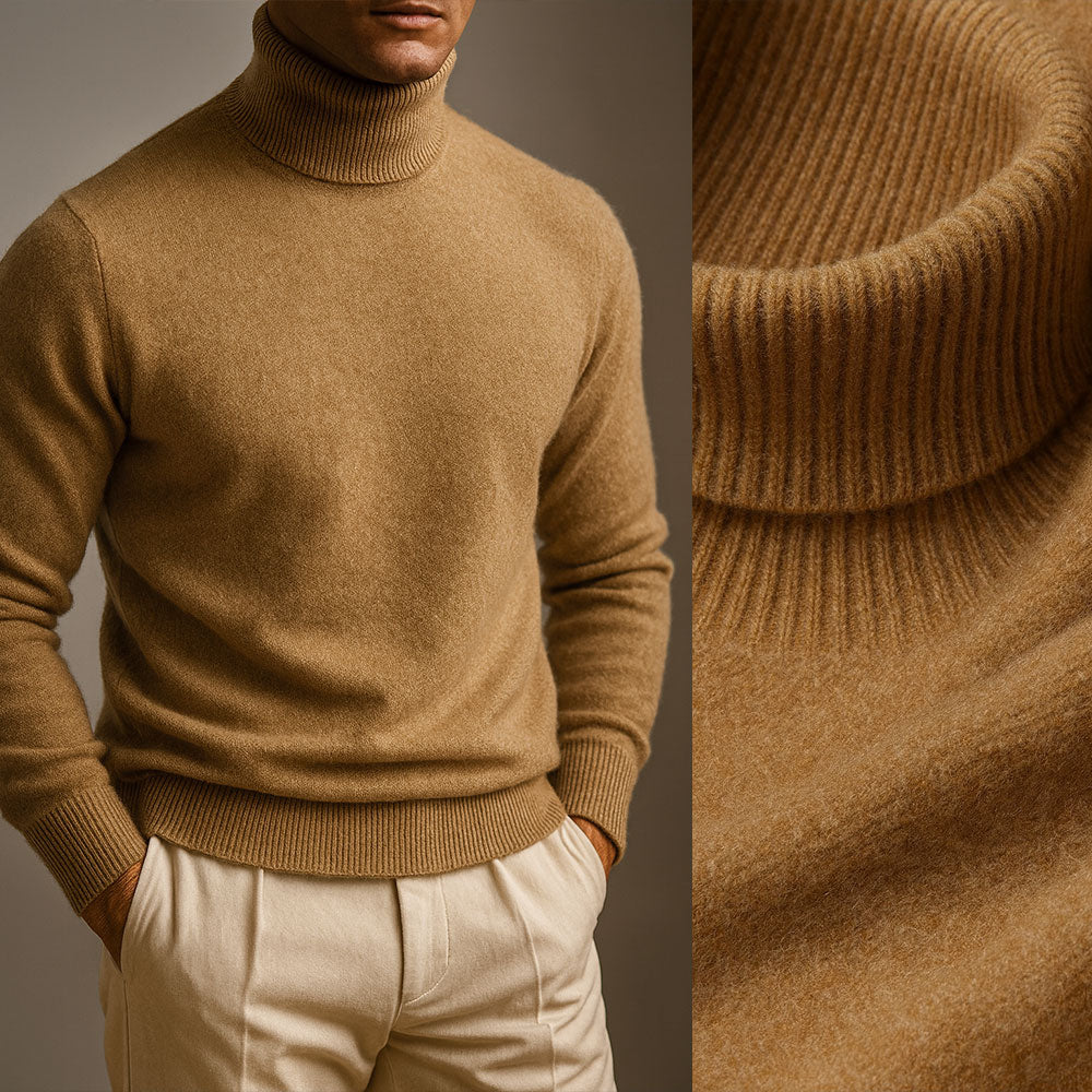 Tobias - Men's Tailored Turtleneck