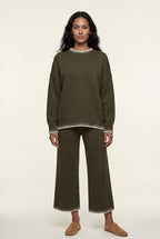 Lisa | Contrast Trim Relaxed Lounge Set