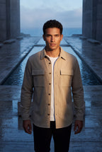 Liam | Double Chest Pocket Shirt Jacket