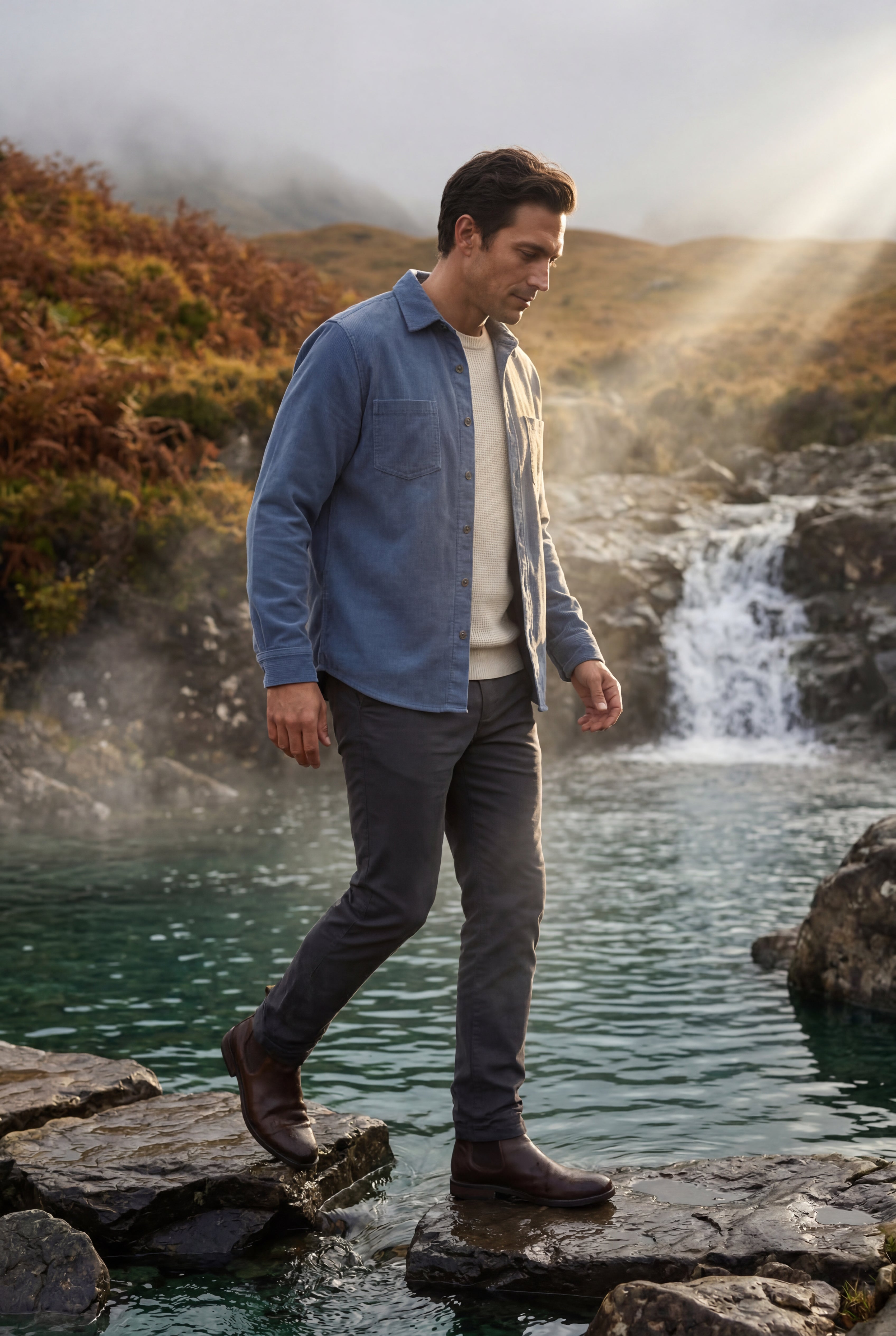 Liam | Double Chest Pocket Shirt Jacket