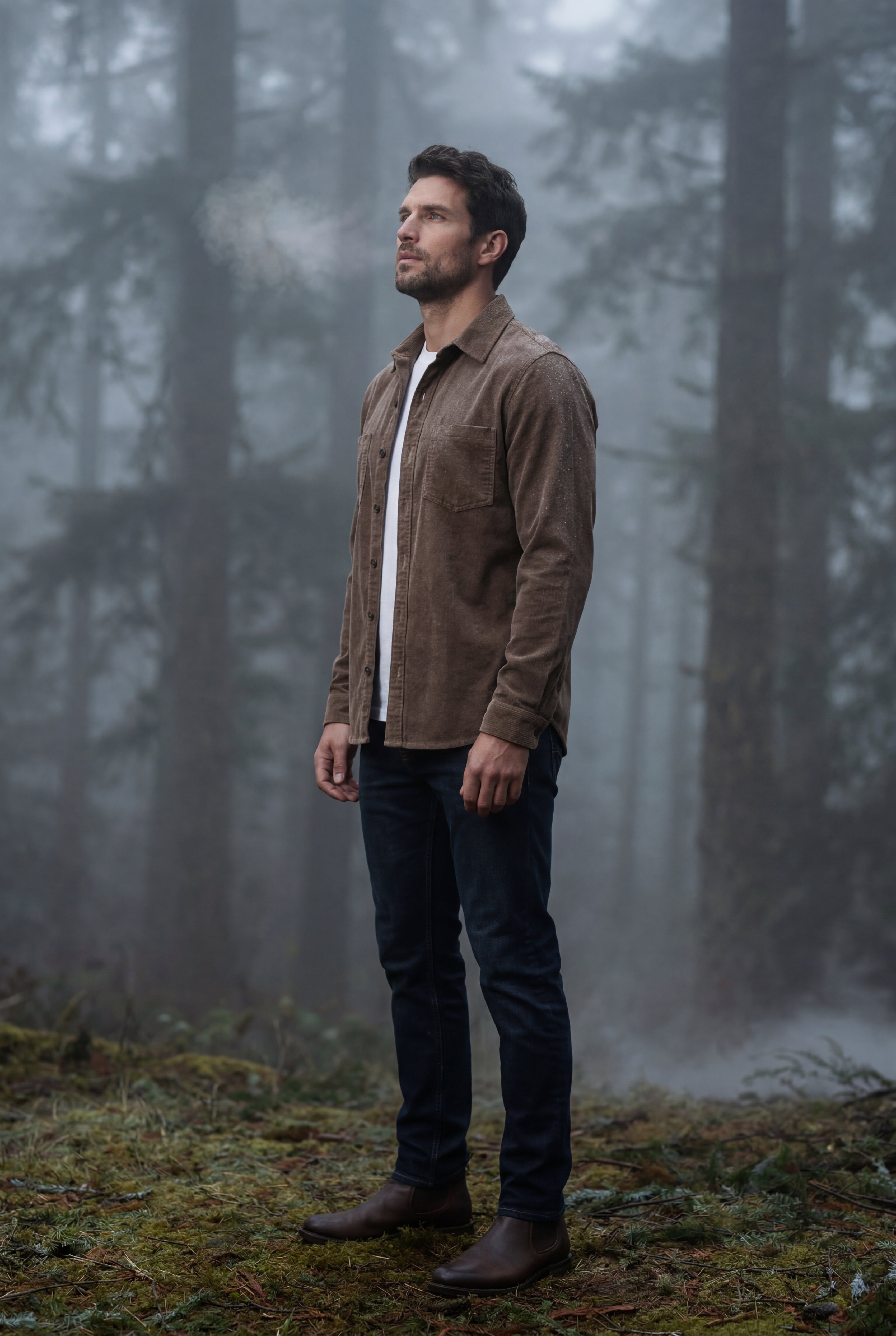 Liam | Double Chest Pocket Shirt Jacket