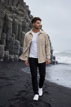 Liam | Double Chest Pocket Shirt Jacket