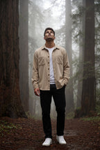 Liam | Double Chest Pocket Shirt Jacket