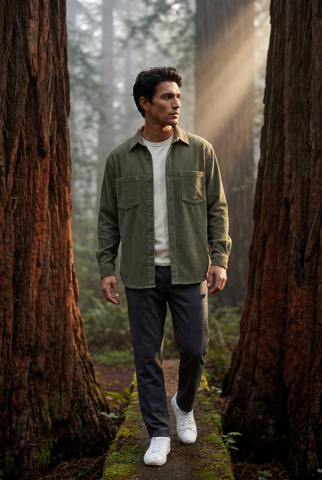 Liam | Double Chest Pocket Shirt Jacket