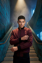 Liam | Men's Slim-Fit Minimalist Classic Bomber Jacket