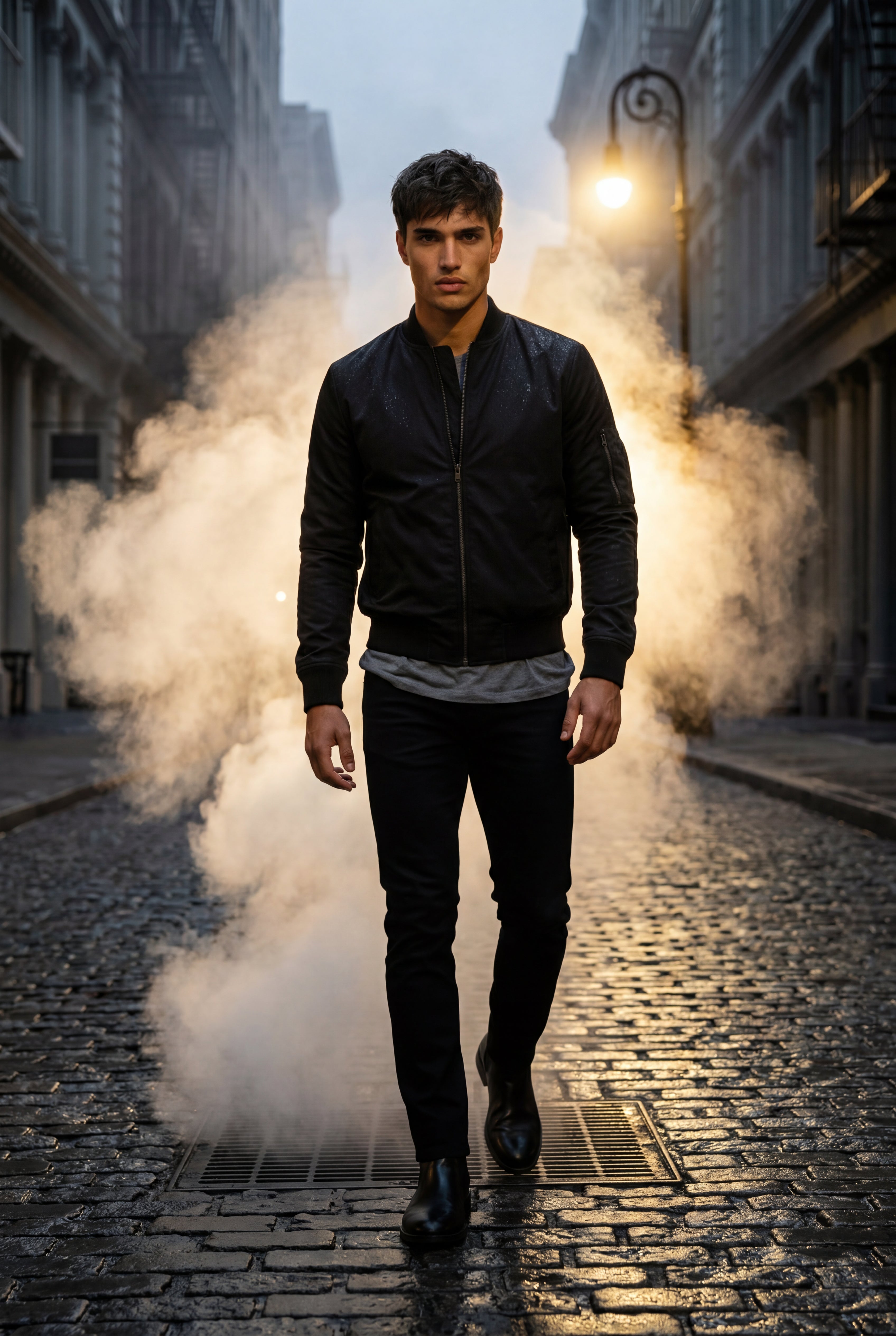 Liam | Men's Slim-Fit Minimalist Classic Bomber Jacket