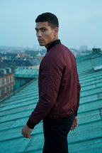 Liam | Men's Slim-Fit Minimalist Classic Bomber Jacket